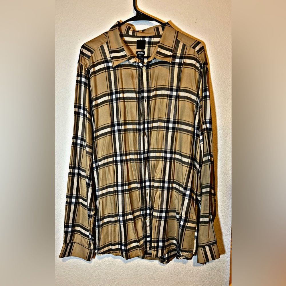 H&M Button Down Sz L